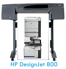 DESIGNJET 800/800PS PLOTTER REPAIR/SERVICE